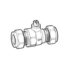 Inta Wondervalve Lite - 15mm Comp., 8 l/m