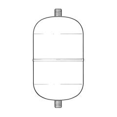 Zilmet Intermediate Solar Expansion Vessel - 18 Litres