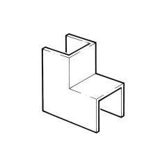 Internal Corner for Mini-Trunking - 25mm x 16mm