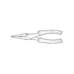 Irwin® Vise-Grip® Long Nose Pliers - 8"/200mm