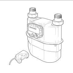 ITRON G10P Diaphragm Gas Meter