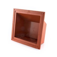 KVH8 Air Brick Cowl 6" X 6" Terracotta