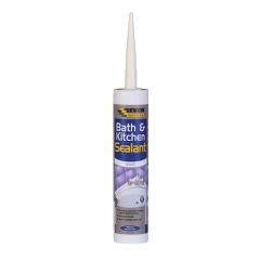 Everbuild Bath & Kitchen Sealant - White 290ml