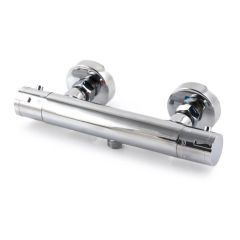 Wall Mounted Lever Bar Shower Valve - Chrome