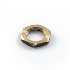 Brass Threaded Locknut - M8