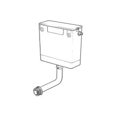 Macdee Pneu-Compact Bottom Entry Cistern - 6 Litres