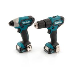 Makita Cordless Combi Drill & Impact Driver Kit 12V