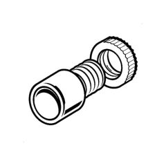 PVC Conduit Male Adaptor with Ring - 20mm