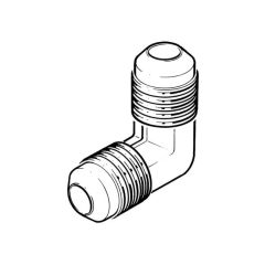 Male Flare Elbow - 10mm