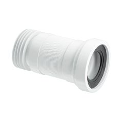 McAlpine Flexible Pan Connector - 170 to 410mm, White
