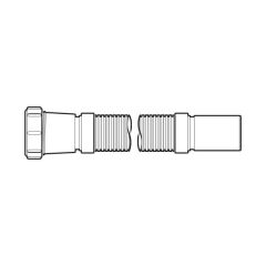 McAlpine Flexible Waste Connector - 1.1/4"