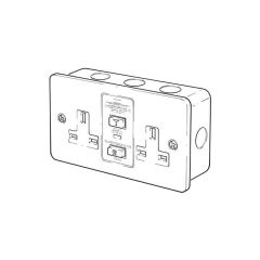 Metal Clad RCD Socket