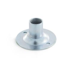 Metal Conduit Dome Cover Galvanised Steel - 20mm