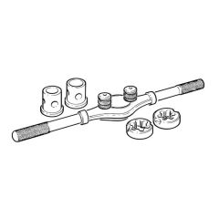 Metal Conduit Stocks & Dies Set - 20mm & 25mm