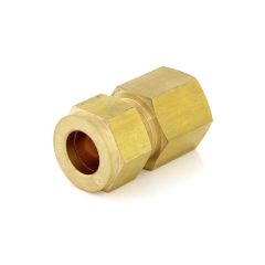 Metric Compression Straight Adaptor 8mm x 1/4" BSP PF