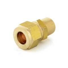 Metric Compression Straight Adaptor 8mm x 1/4" BSP TM