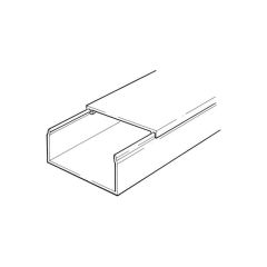 Mini-Trunking without Adhesive Backing - 16mm x 16mm x 3m