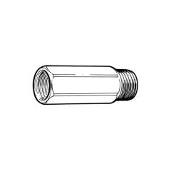 Radiator Valve Extension Piece Hexagon - 1"