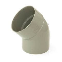  Solvent Weld Socket x Spigot - 135° x 110mm Olive Grey