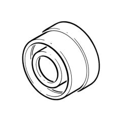Overflow Pipe Reducer from Waste - 40mm x 21.5mm