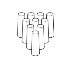 Filter for Testo 327 & 310 Analyser Probes, 10 Pack