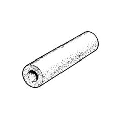 Boiler Condensate Pipe Insulation 35.5mm x 25mm x 2m