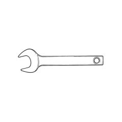 POL Nut Spanner Pressed Steel - Zinc Plated