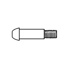 Propane Tail - POL x 1/4" BSP M