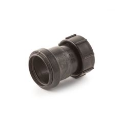 Push-fit Threaded Coupling - 32mm BSP F Black