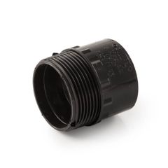 Solvent Weld Adaptor Male Iron - 50mm Black