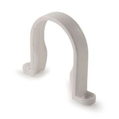 Pipe Clip - 50mm White