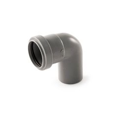 Push-fit Swivel Bend - 91.1/4° x 32mm Grey