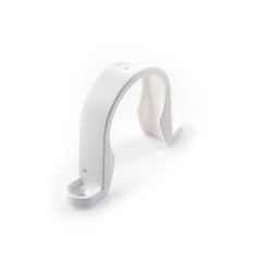 Pipe Clip - 40mm White