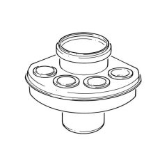 Soil & Vent Soil Manifold Body - 110mm