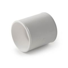 Solvent Weld Straight Coupling - 50mm White MuPVC