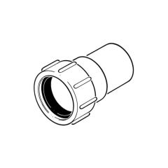 Universal To Solvent Socket - 32mm White (ABS)