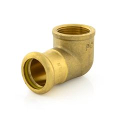 Press-fit Gas 90° Bend - BSP F - M Profile – 28mm