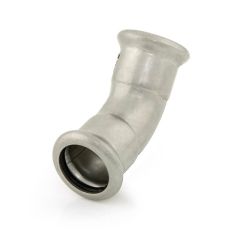 Press-fit Water 45° Equal Elbow 304 S/S - 22mm F x F