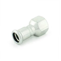 Press-fit Water Adaptor Galv. Carbon Steel - 35mm x 1.1/4" BSP PF