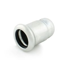 Press-fit Water Cap Galvanised Carbon Steel - 42mm