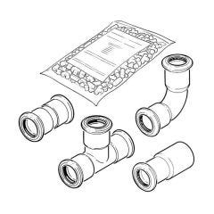 Press-fit Water Fittings Pack - 100 Piece