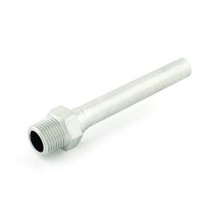 Press-fit Water Straight Connector Galv. Carbon Steel - 54 mm x 2" BSP PF