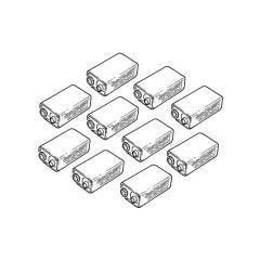 Procell Constant PP3 9V Alkaline Batteries - Pack of 10