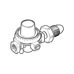 Propane Fixed Pressure Regulator - 8kg