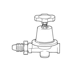 Propane High Pressure Regulator - 8 kg/hr