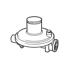 Clesse Propane Low Pressure Regulator - 10 kg/hr