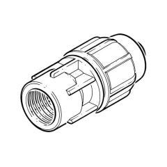 Puriton® Adaptor Compression to BSP PF - 25mm x 1"