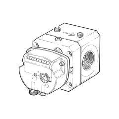 ITRON Quantometer Delta QD25 Rotary Gas Meter