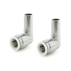 Radiator Valve Stem Elbow - 15 x 15mm Push-Fit