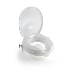 Raised Toilet Seat - 50mm (2") Seat with Lid